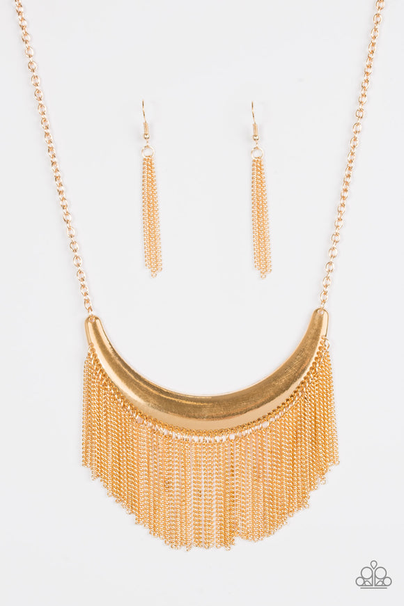 Zoo Zone - Gold Necklace