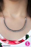 Bull-Headed - Black Necklace - Box 8 - Black