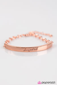 Born To Inspire - Copper Bracelet