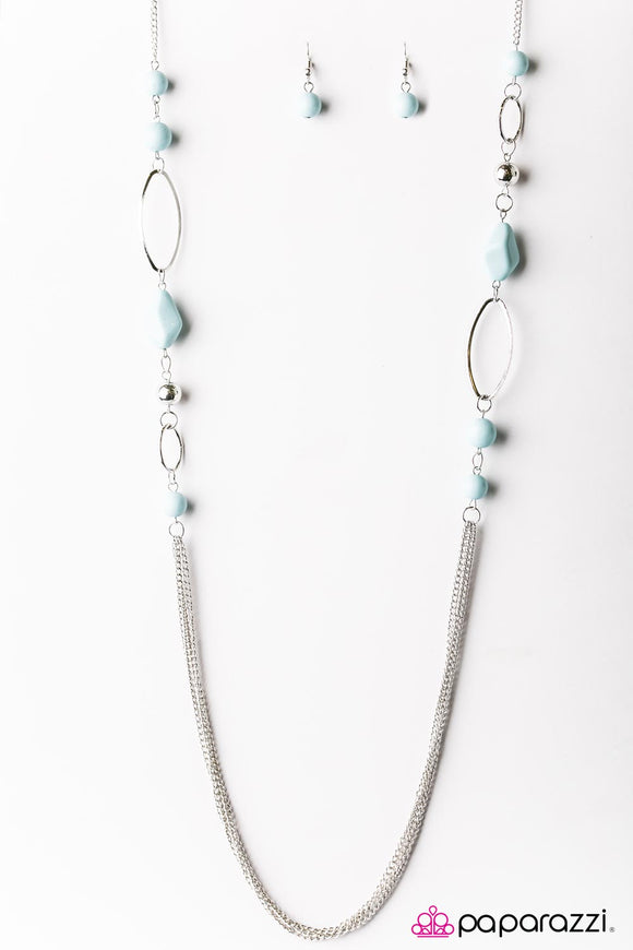 Dreamy Daydreams - Blue Necklace - Box 5 - Blue