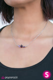 Earthy Elements - Purple Necklace - Box 4 - Purple