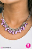 Can't BEAD Tamed - Purple Necklace - Box 5 - Purple