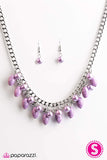 Can't BEAD Tamed - Purple Necklace - Box 5 - Purple