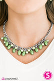 Can't Bead Tamed - Green Necklace - Box 1 - Green