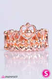 Crown Of Hearts - Copper Ring - Box 11