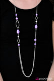 Dreamy Daydreams - Purple Necklace - Box 5 - Purple