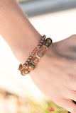 Glass Crowns - Brown Bracelet