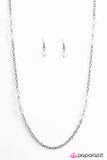 Glitzy-est Of Them All - Silver Necklace - Box 20 - Silver