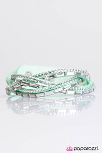 Too Cool For School - Green Urban Bracelet