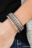 Front Row Fabulous - Brown Urban Bracelet