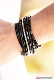 Gimme Some Sugar - Black and Gold Urban Bracelet