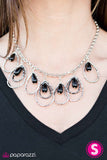 TEAR-rifically Terrific - Black Necklace - Box 8 - Black