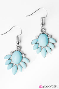 Demurely Demure - Blue Earrings