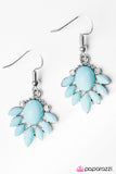 Demurely Demure - Blue Earrings