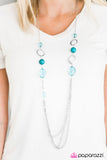 Sassy And Glassy - Blue Necklace - Box 5 - Blue