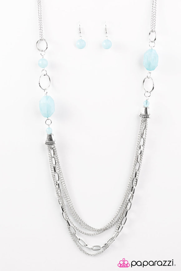 Have An ICE Day - Blue Necklace - Box 4 - Blue