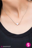 Stay GLASSY - White Necklace - Box 11 - White