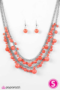 Summer Isles - Orange Necklace - Box 5 - Orange