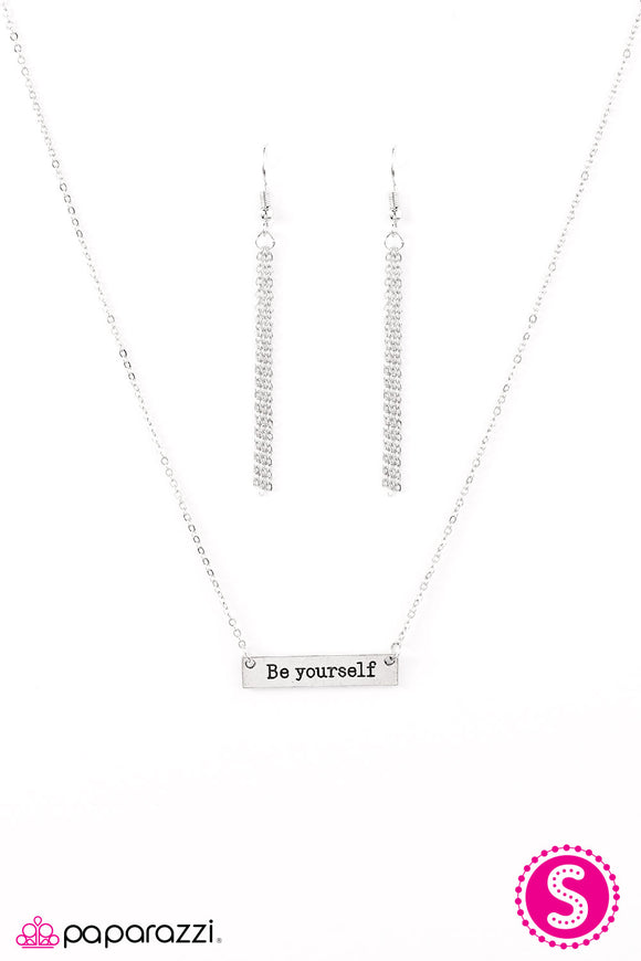 Just Be You - Silver Necklace - Box 20 - Silver