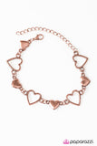 HEART To Handle - Copper Bracelet
