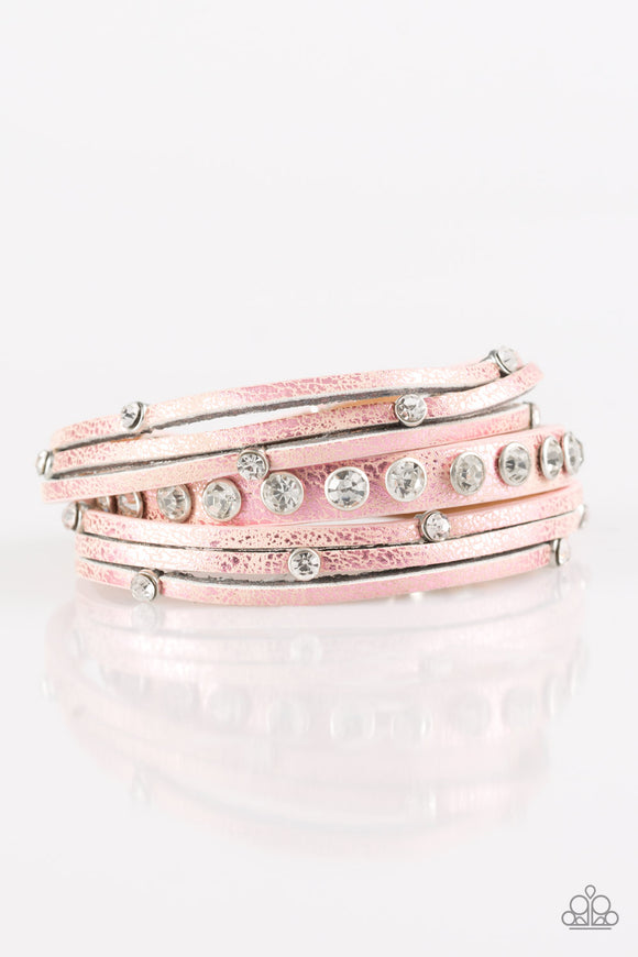 CATWALK It Off - Pink Urban Bracelet