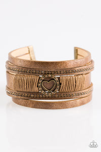 It Takes Heart - Brass Urban Bracelet