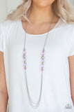 Native New Yorker - Purple Necklace - Box 7 - Purple