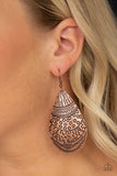 Safari Splash - Copper Earring