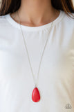 Stone River - Red Necklace - Box 4 - Red