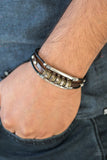 Urban Backpacker - Black Urban Pull Cord Bracelet