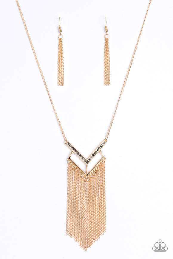 Alpha Glam - Gold Necklace