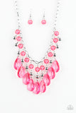 Beauty School Drop Out - Pink Necklace - Box 3 - Pink