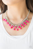 Friday Night Fringe - Pink Necklace - Box 2 - Pink