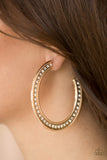 HAUTE Mama - Gold Hoop Earring