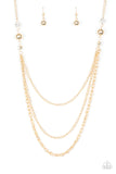RITZ It All - Gold Necklace