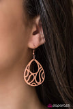 Waikiki Waves - Copper Earring