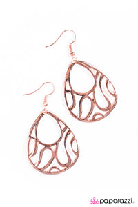 Waikiki Waves - Copper Earring