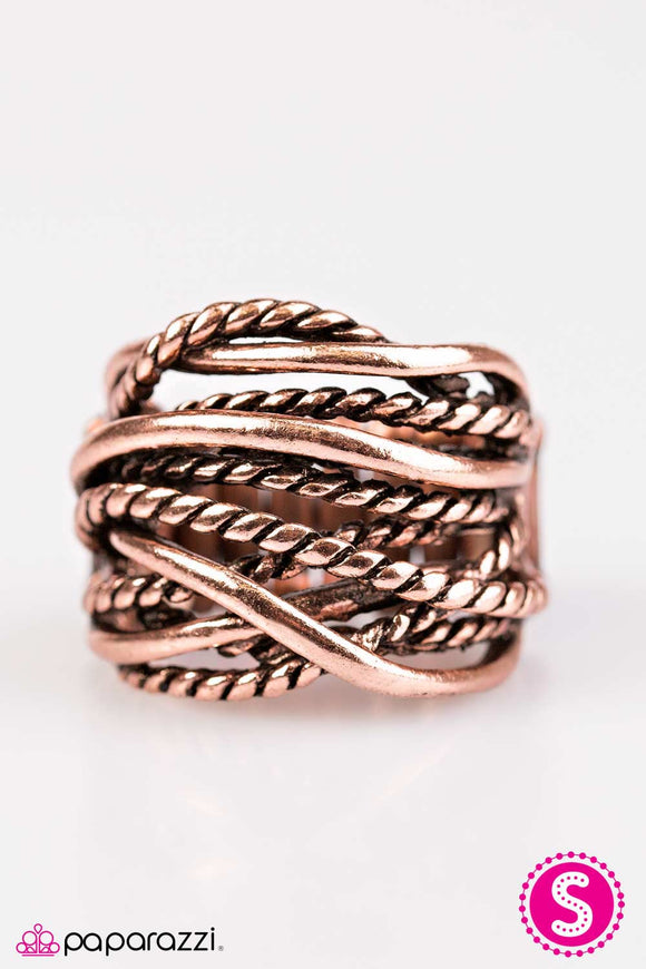 Show them the Ropes - Copper Ring - Box 11