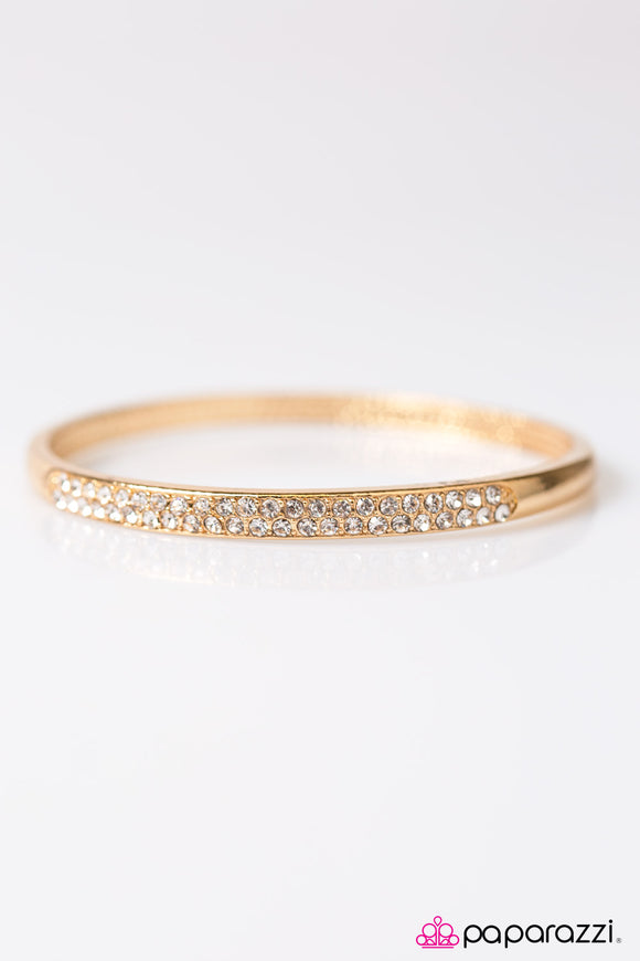 Spread The Sparkle - Gold Bracelet - Bangle Gold Box