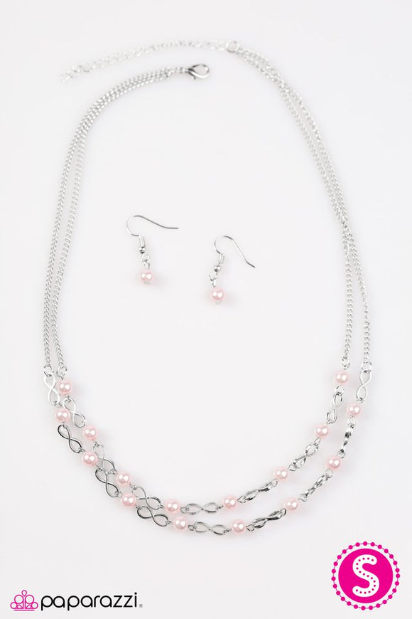 Fairytale Forevers - Pink Necklace - Box 7 - Pink