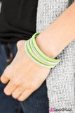 Flash Mob Fashion - Green Urban Bracelet