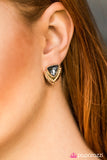 Style Surge - Gold/Black Post Earring - Box 2 - Gold