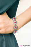 Summer Garden - Red Bracelet