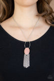 Dewy Desert - Pink Necklace - Box 7 - Pink