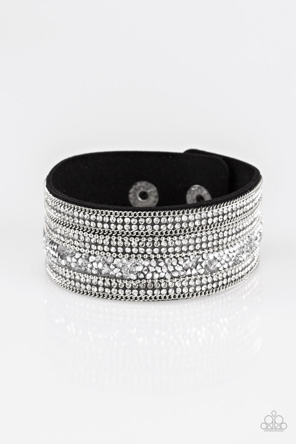 Really Rock Band - Black/white Urban Bracelet
