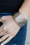 Retro Revamp - Silver Cuff Bracelet - Bangle Silver Box
