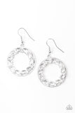 Global Glow - White Earring
