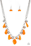 Grand Canyon Grotto - Orange Necklace - Box 6 - Orange