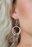The Gleam Of My Dreams - Rose Gold Earrings