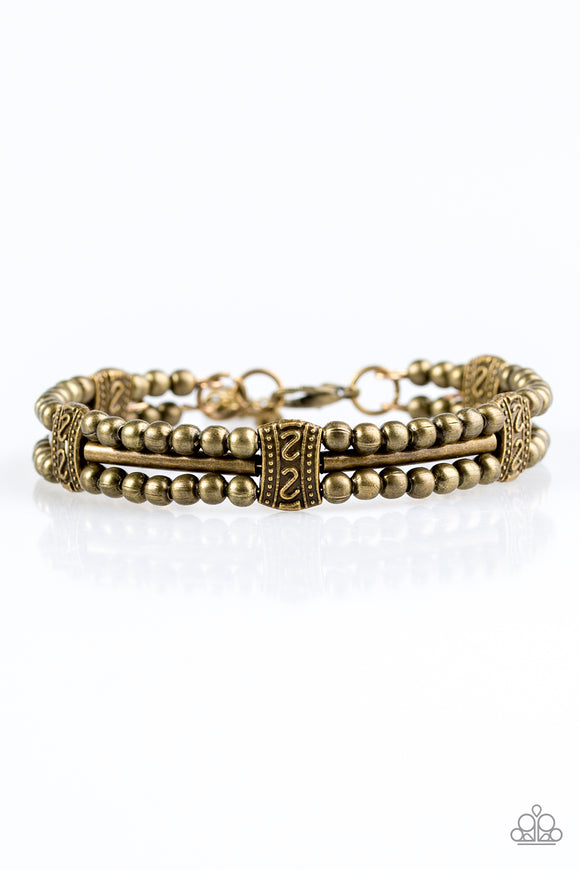 Wild Shine - Brass Bracelet